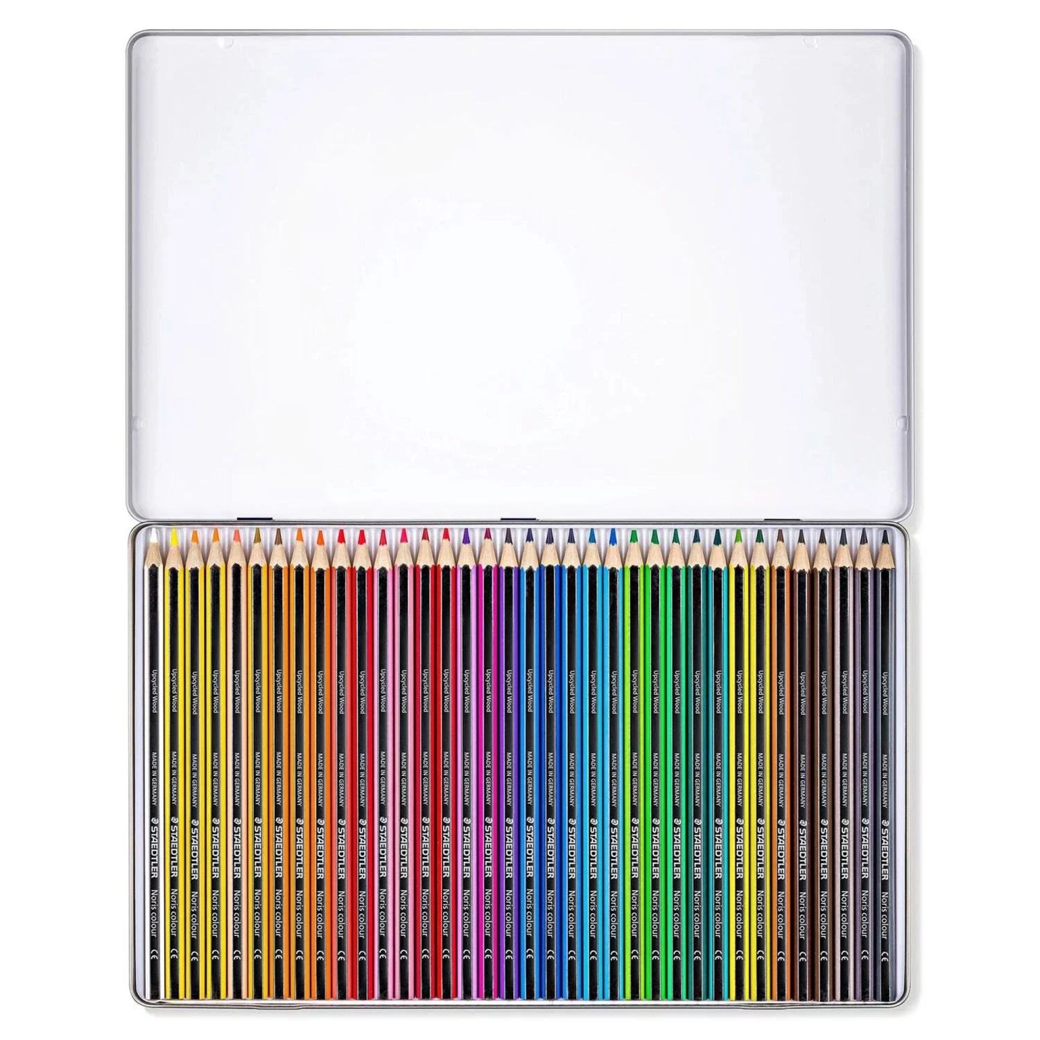 Staedtler Noris Colour Colouring Pencils - Tin Of 36 Assorted Colours 2 Staedtler Noris Colour Colouring Pencils - Tin Of 36 Assorted Colours - Image 2