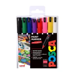 POSCA Markers - 8 Standard Colours - Assorted Sizes