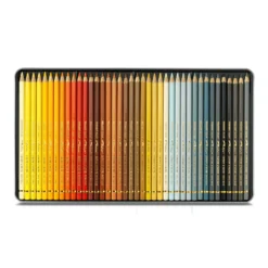 Caran D'Ache Pablo Coloured Pencils Tin Of 120 -Painting Tool Shop Pablo 120 Coloured Pencils Orange