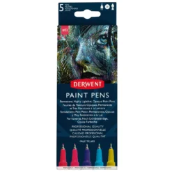 Derwent Paint Pens - Set Of 5 #03