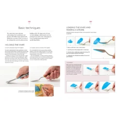 Palette Knife Painting In Acrylics - T. Fisher -Painting Tool Shop Palette Knife Painting In Acrylics 3