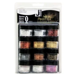 Pearl Ex Powdered Pigment Sets - FREE ARTdiscount WATERCOLOUR BRUSH SET (RRP. £14.63)