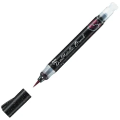 Pentel Arts Dual Metallic Brush Pens -Painting Tool Shop Pentel Metallic brush black red
