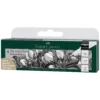 Faber-Castell Pitt Artist Pen - Black/White (Pack Of 4)