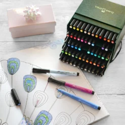 Faber-Castell Pitt Pens Brush Set Of 60 -Painting Tool Shop Pitt Pens 60 4
