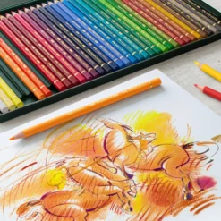 Faber-Castell Polychromos Artists Pencil Set Of 36 -Painting Tool Shop Polychromos 36 4