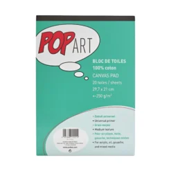 Pebeo Pop Art 100% Canvas Pads