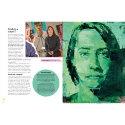 Painting Portraits In Acrylics - H. Akib -Painting Tool Shop Portraits in Acrylic 3