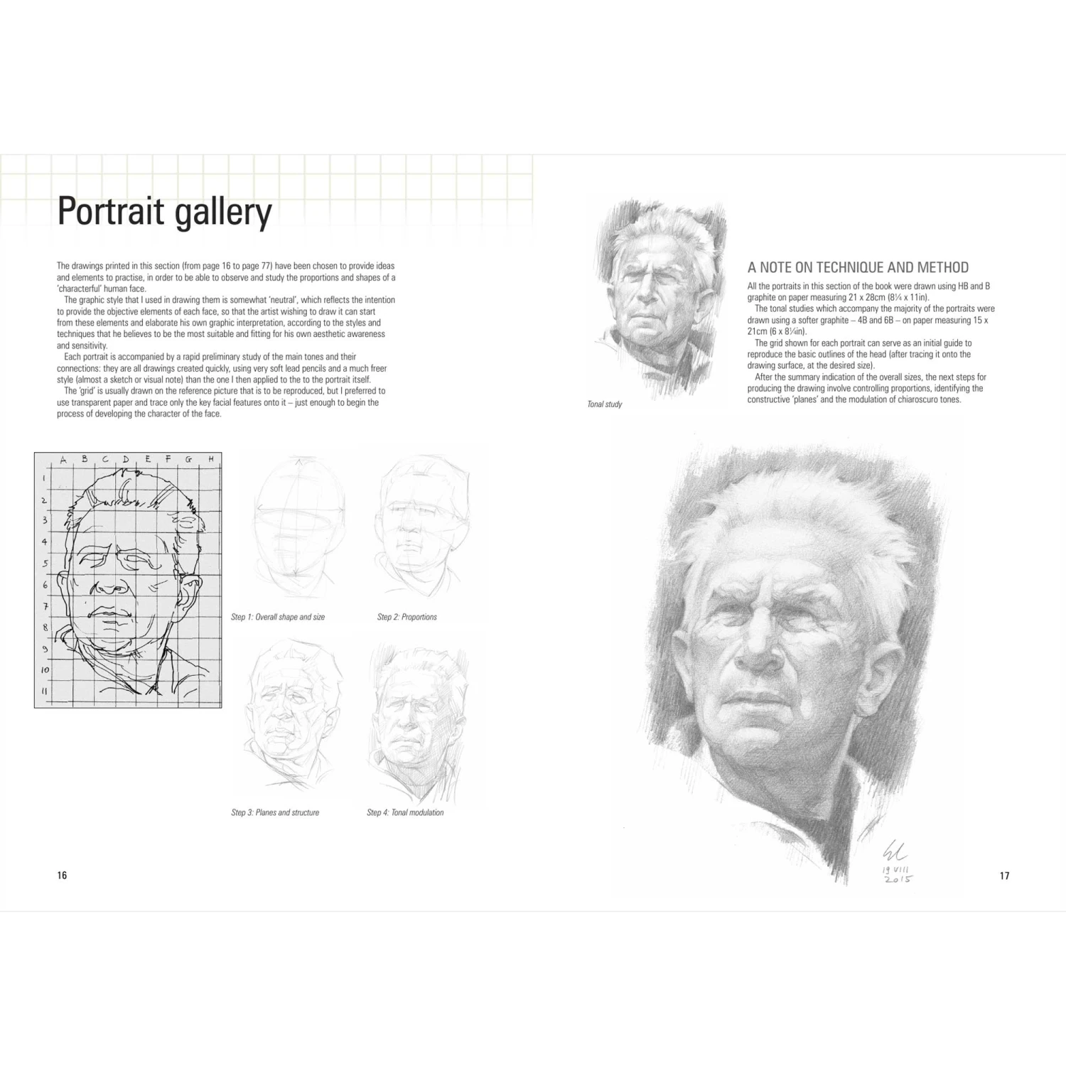 Drawing Using Grids: Portraits With Character - G. Civardi 2 Drawing Using Grids: Portraits With Character - G. Civardi - Image 2