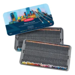 Derwent Procolour Pencil Metal/Tin Box Sets -Painting Tool Shop Procolour Set 72