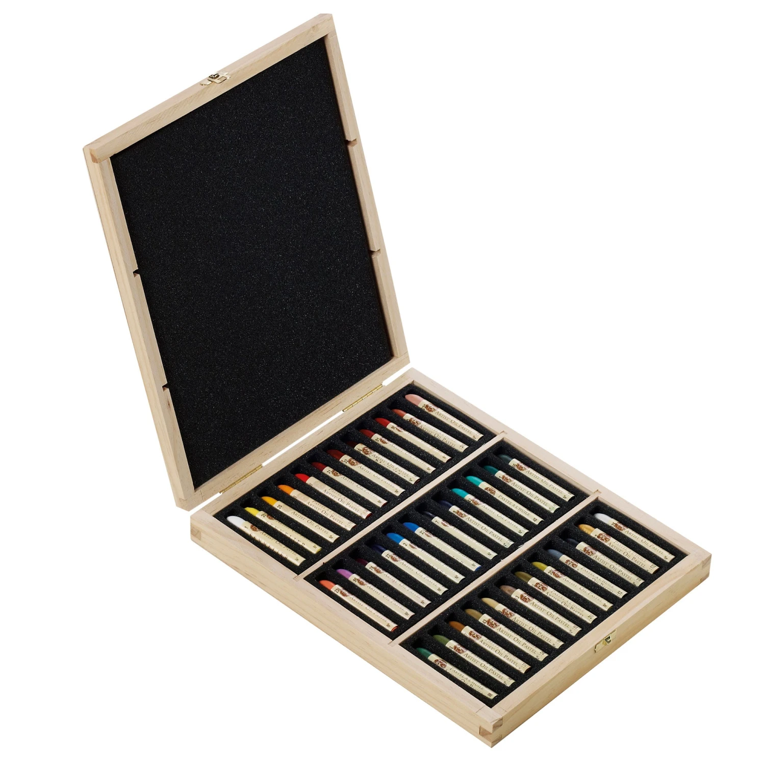 Sennelier Oil Pastels Wooden Box - Set Of 36 Standard Size Sticks 1 Sennelier Oil Pastels Wooden Box - Set Of 36 Standard Size Sticks