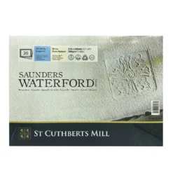 Saunders Waterford Block - 300gsm - 140lb -Painting Tool Shop Saunders 112x9 cp not