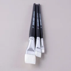 ARTdiscount School Brushes - Packs Of 10 - Flat -Painting Tool Shop School Brush3