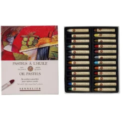 Sennelier Oil Pastels - Set Of 24 Still Life Colours -Painting Tool Shop Sennelier oil pastels set 24 still lfe 2