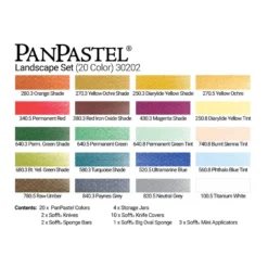 PanPastel Set Of 20 - LANDSCAPE -Painting Tool Shop Set 20 Landscape 2