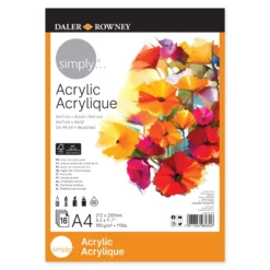 Daler-Rowney Simply Acrylic Paper Pads