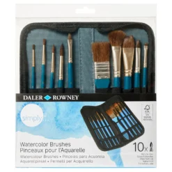 Daler-Rowney Simply Natural Hair Brush Zip Case