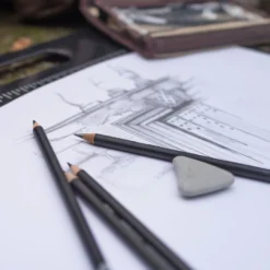 Derwent Sketching 6 Pencil Set -Painting Tool Shop Sketching Tin 6 3