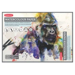 Derwent Smooth Watercolour Paper Pads - 300gsm - 12 Sheets -Painting Tool Shop Smooth Watercolour Paper 3