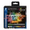 Staedtler Pigment Arts Multi Ink Brush Pens - Nature Colours - Set Of 12