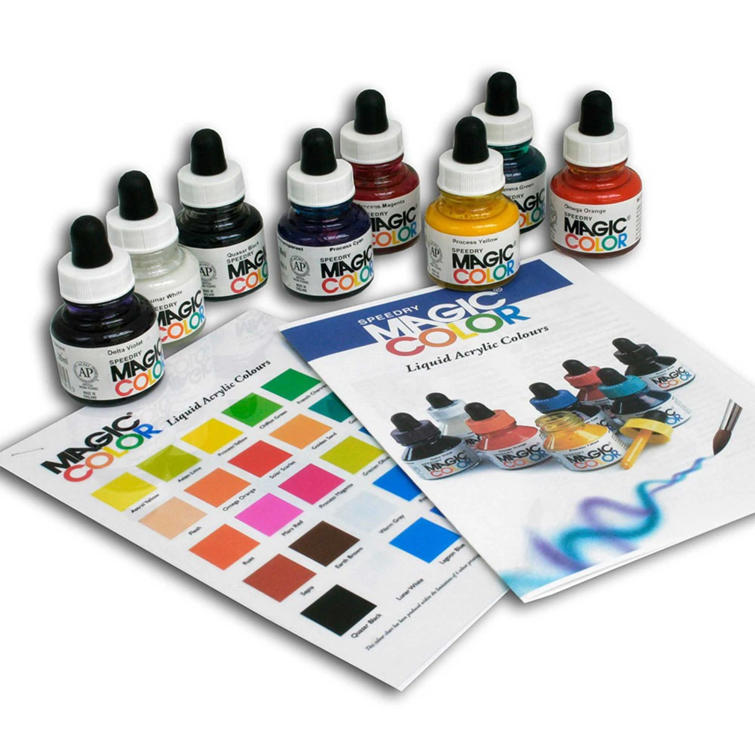 Magic Color Starter Set - 8 X 28ml 2 Magic Color Starter Set - 8 X 28ml - Image 2