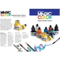 Magic Color Starter Set - 8 X 28ml 5 Magic Color Starter Set - 8 X 28ml -Painting Tool Shop Starter Set 3