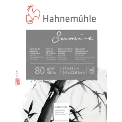 Hahnemühle Sumi-e Pad - 80gsm - 20 Sheets - 24 X 32cm