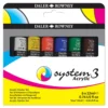 Daler-Rowney System3 Acrylic Starter Set - 6 X 22ml Tubes