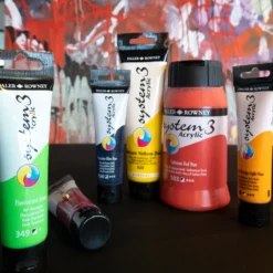 Daler-Rowney System3 Acrylic Paint - 150ml -Painting Tool Shop System3 Acrylic Mood Shot