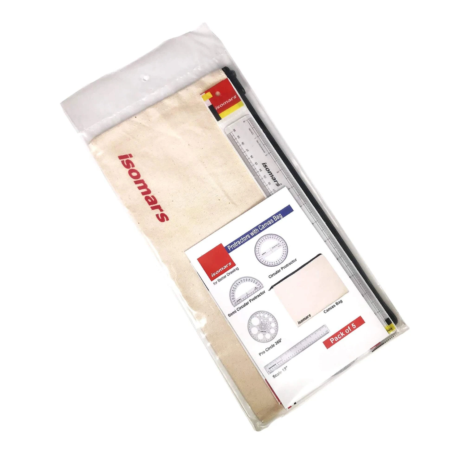 ARTdiscount Template Combo Pack - Protractor Set 2 ARTdiscount Template Combo Pack - Protractor Set - Image 2