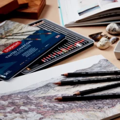 Derwent Tinted Charcoal Pencil Sets -Painting Tool Shop Tinted Charcoal Pencil 4 fc92b85d 2dc6 4bee b5db 85d98bedffac