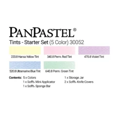 PanPastel Starter Set TINTS - Set Of 5 -Painting Tool Shop Tints Set 5 3