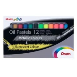 Pentel Arts Oil Pastel Sets Metallic & Fluorescent Colours -Painting Tool Shop Untitled design 11 b7695221 420a 4eee b856 006b4f19fe2a