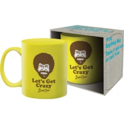 Bob Ross 11oz Mug - Let's Get Crazy