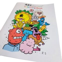 ARTdiscount Colouring Book - A4 16 Illustrations -Painting Tool Shop Untitleddesign 2022 03 16T140757.380