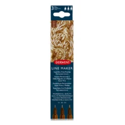 Derwent Line Maker - Set Of 3 - Sepia