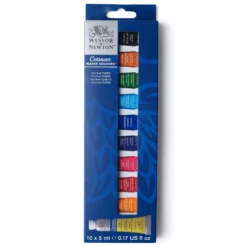 Winsor & Newton Cotman Watercolour Set 10 Tubes X 5ml