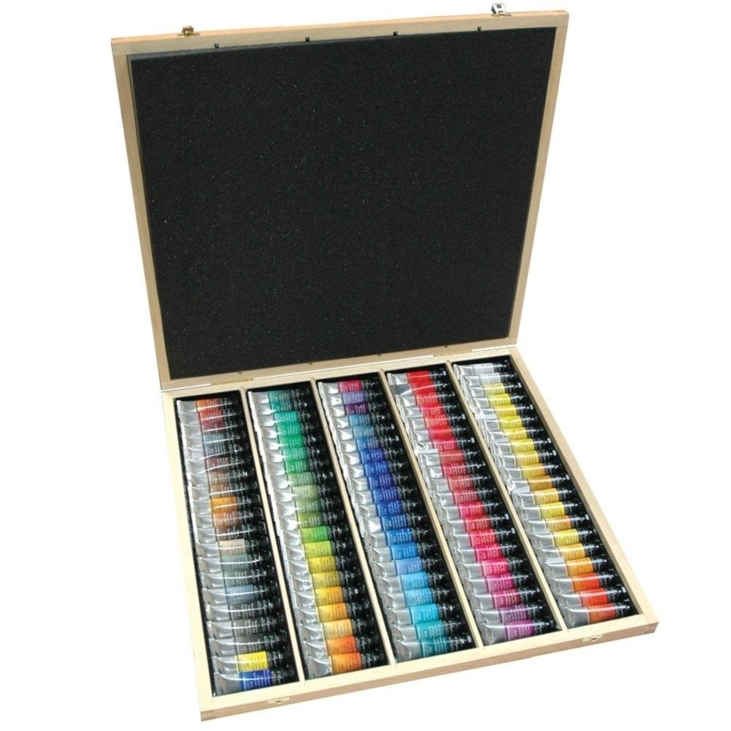Sennelier L'Aquarelle Wooden Box - Set Of 98 X 10ml 1 Sennelier L'Aquarelle Wooden Box - Set Of 98 X 10ml