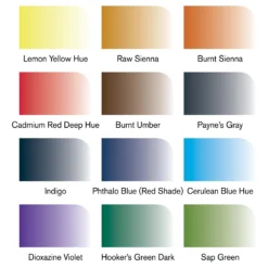 Winsor & Newton Promarker Watercolour Set Of 12 - Landscape Tones -Painting Tool Shop W NPROMARKER WATERCOLOUR LANDSCAPE TONESX12SET SWATCH 884955073940.TIF 31e47862 5ce2 4f81 82d0 f19aabf5839a