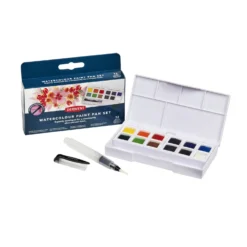 Derwent Watercolour Paint Pan Set Of 12