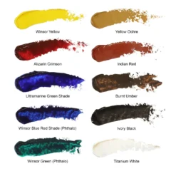 Winsor & Newton Artists Oil Colour Introductory Set - 10 X 21ml Tubes -Painting Tool Shop Winsor Newton Artists Oil Colour Introductory Set 7
