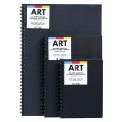 ARTdiscount Wire-o Bound Hardback Sketchbook 160gsm - 50 Sheets