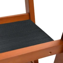 MEEDEN Large Artists Print Rack With Castors - Walnut -Painting Tool Shop Wooden Large Print Rack with Castors Walnut