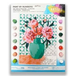 Docrafts Artiste Paint By Numbers (295 X 395mm) Beautiful Bouquet