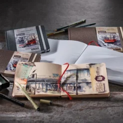 Hahnemühle 'Toned' Watercolour Books - Beige - 200gsm (95lb) -Painting Tool Shop beige 2