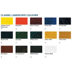 Bob Ross LANDSCAPE Oil Colours - 37ml -Painting Tool Shop bob ross landscape swatches 85856169 c150 43cb aa15 f6c9c316226a