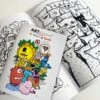 ARTdiscount Colouring Book - A4 16 Illustrations