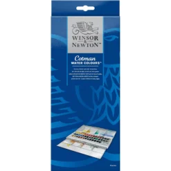 Winsor & Newton Cotman 45 Half Pan Studio Set Watercolours