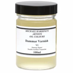Michael Harding Dammar Varnish - 100ml Jar - V1