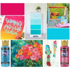 DecoArt Americana Multi-Surface Premium Acrylics - 59ml -Painting Tool Shop deco art summer